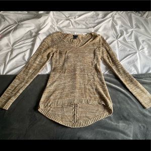 Rue 21 Size Small Tan Sweater